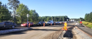 Trafikkaos vid infarten till Luleå under torsdagsmorgonen: "Stod helt stilla"