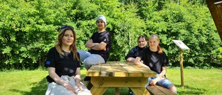 Linbanekafé i Äppellunden – eleverna på Rinman 3 stortrivs: "Allt är roligt här"