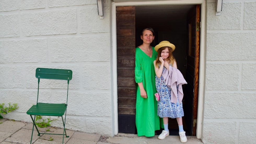 Anna Rixman tillsammans med dottern Mika Rixman är eniga om verksamhetens inriktning, "Vi vill att det ska vara ett café för alla".