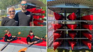 När du blir sugen på en paddeltur: Kayakomaten har kommit till Gotland • Plättlätt att hyra