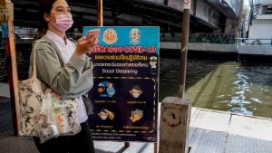 Thailand slopar krav på munskydd