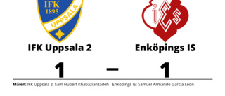 Delad pott för IFK Uppsala 2 och Enköpings IS
