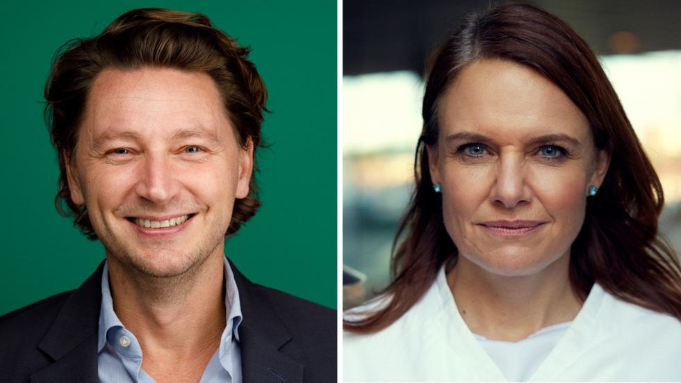 Rasmus Nerman, vd på Apoteket, och Monika Magnusson, vd på Apotek Hjärtat, skriver gemensamt.