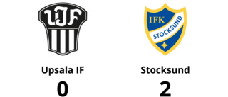 Upsala IF föll med 0-2 mot Stocksund