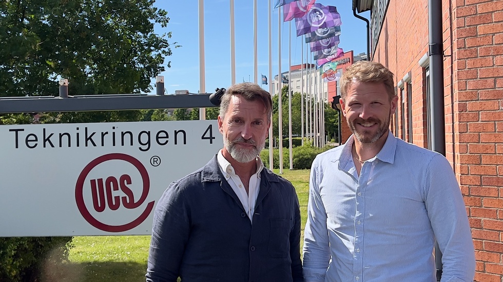 Alberto Necovski, vd på UCS IT Solutions, och Marcus Alsér, vd på UCS Mindbite. "Genom att integrera Valvea stärker vi vår position i södra Sverige och kan erbjuda ett bredare spektrum av tjänster," säger Alberto Necovski, i ett pressmeddelande.