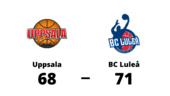BC Luleå vann med tre poäng