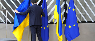 "Historiskt" – Ukraina börjar sin EU-väg