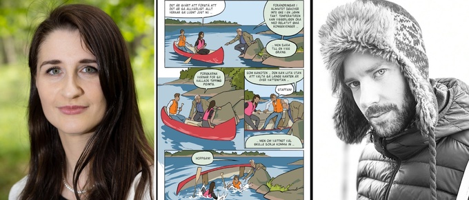 Uppsalapar förklarar klimatkrisen i tecknad serie