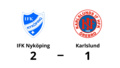 IFK Nyköping besegrade Karlslund - avgjorde i andra halvlek