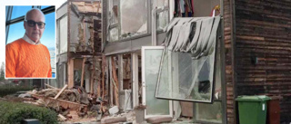 Piteåprofilens hus sprängdes av bomb