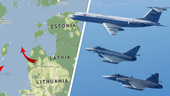 Jas-plan i första Nato-insats öster om Gotland
