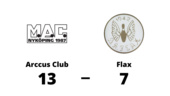 Förlust mot Arccus Club för Flax