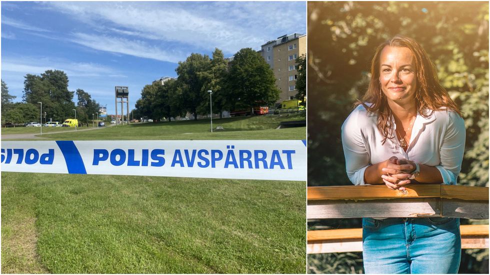 Jag ville åka dit dagen därpå och visa min solidaritet. Att vi alla, var vi än bor i den här staden, så är vi alla drabbade när något händer i en av våra stadsdelar, skriver Liselotte Andersson (KD).