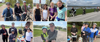 140 deltagare i cykelloppet – vi rapporterade direkt