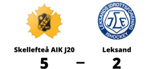 Skellefteå AIK J20 vann och avgjorde matchserien