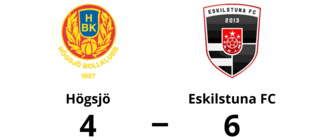 Eskilstuna FC vann på bortaplan mot Högsjö