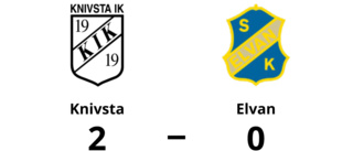 Elvan föll med 0-2 mot Knivsta