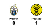 Procyon föll med 0-1 mot Frej Täby