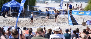 Tuffa förutsättningar när stjärnorna gjorde upp på Tofta strand