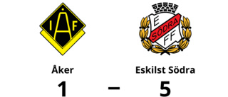5-1-seger för Eskilst Södra mot Åker