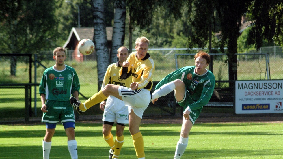 Hultsfreds FK från 2004 till 2006.