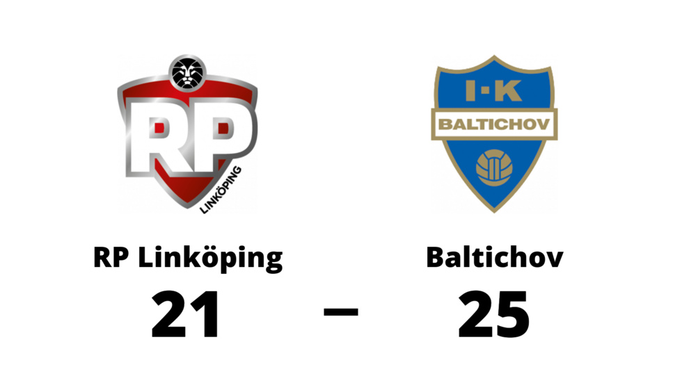 RP IF Linköping förlorade mot IK Baltichov