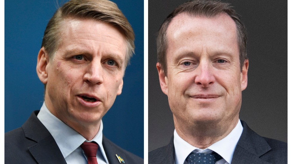 Miljö- och klimatminister och vice statsminister Per Bolund (MP), Anders Ygeman (S), energi- och digitaliseringsminister.