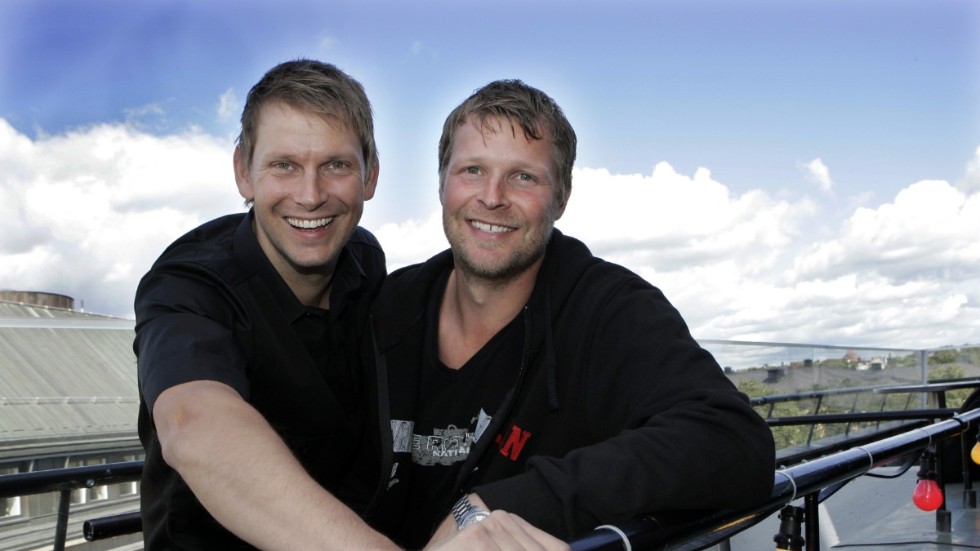 Johnnie Krigström och Mattias Särnholm ledde "Roomservice" – som nu får nypremiär. Arkivbild.
