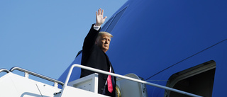 Trump lämnar Vita huset på installationsdagen