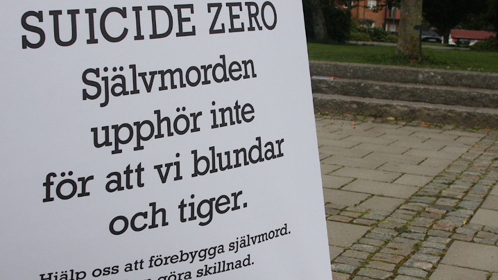 Dagens debattör Ida lindberg - är volontär i organisationen Suicide Zero.