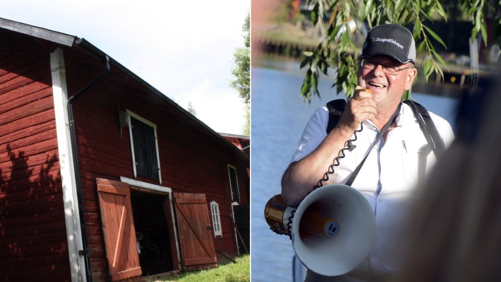 Södra Kinda Bygdegille och ordförande Jerker Carlsson genomför hembygdsgårdarnas dag vid Olofsboda i Horn - dock en vecka senare en vanligt.