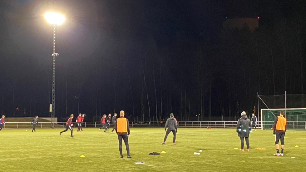 Fem inbjudna spelare från andra klubbar tränade med Vimmerby IF:s herrlag. 