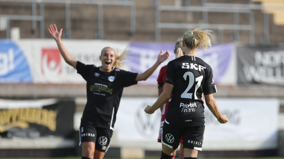 Rebecka Blomqvist (21) visade vägen i 2–0-segern borta mot Umeå. Arkivbild.