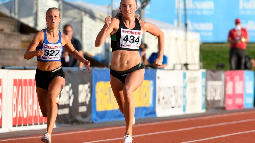 Nikki Anderberg chockade alla, inklusive sig själv, när hon tog hem SM-guldet på 100 meter.