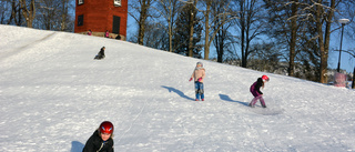 Tid för vinterlek i frostigt Söderköping