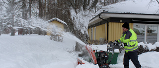 Orterna som fått mest snö i kommunen