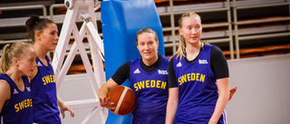 Se klippet: Luleå Baskets guard skrev historia i landslagsdebuten