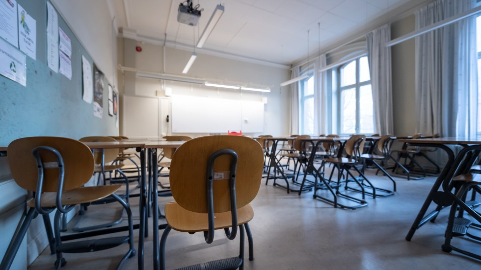 En stor låg- och mellanstadieskola i Malmö stänger på grund av omfattande spridning av coronaviruset. Bilden är tagen på en annan skola. Arkivbild.