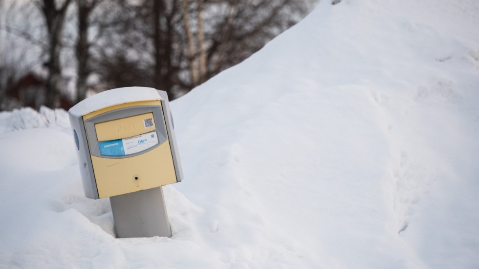 En postlåda på Norrbölegatan blev inte tömt på en hel vecka enligt insändarskribenten,