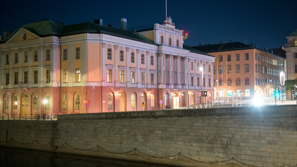 Utrikesdepartementet bekräftar att en svensk medborgare är häktad i Polen sedan 2019. På bilden syns UD:s lokaler i centrala Stockholm. Arkivbild.