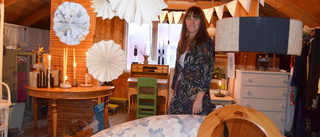 Emma öppnar egen butik i vindsvåning på Norrböle: ”Spänd och glad inför öppningen”