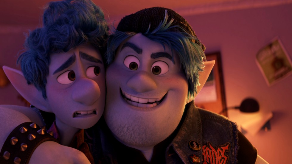 Disney/Pixars "Framåt" har varit etta på biotoppen sedan april. Pressbild.