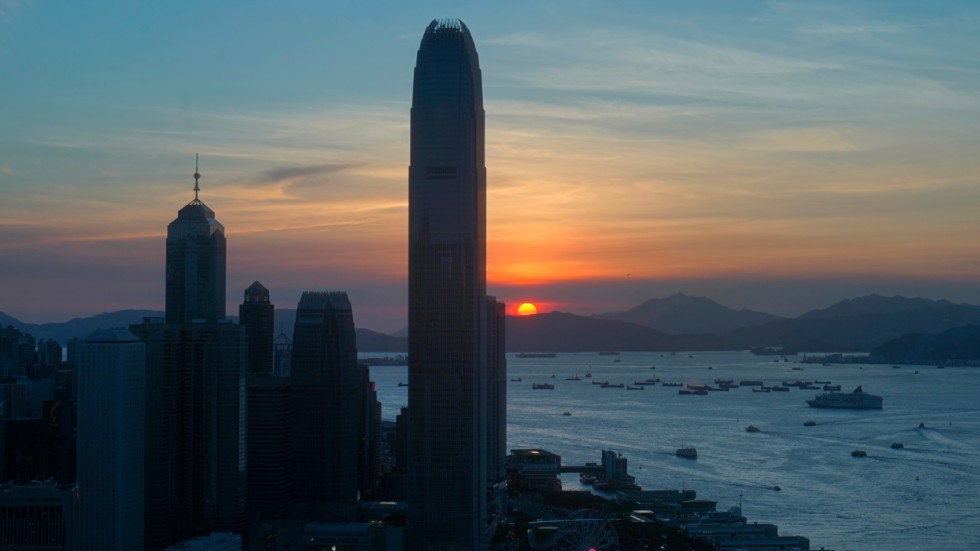 USA avslutar landets speciella handelsrelation med Hongkong. Arkivbild.