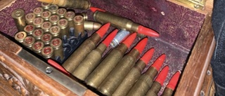 Letade stöldgods - hittade ammunition och narkotika