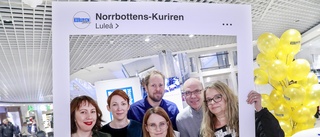 Kuriren slår upp en tillfällig redaktion i Smedjan: "Hoppas Luleåborna kommer förbi"