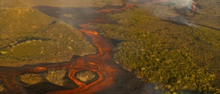 Vulkanutbrott på Galapagosö
