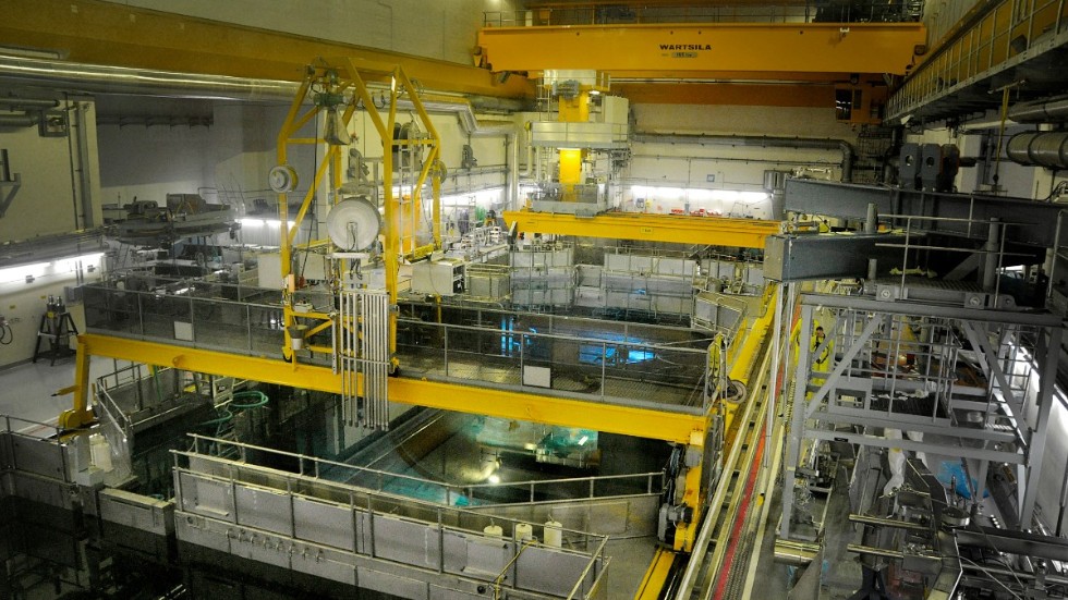Fredrik Lundell vill att det ska byggas mer kärnkraft. Här en bild från Forsmarks reaktorhall.