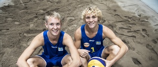 Svenska beachvolleytalanger tog guld i U21-VM