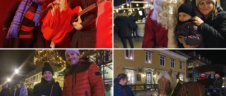 Härlig julstämning i centrala Vimmerby • Syns du i vimlet?