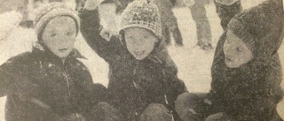 50 år sedan: Snökaos och snöbollskrig i Skelleftebygden